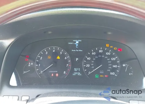 2007 Lexus Ls 460 z USA, uszkodzony, nr VIN JTHBL46F575049161